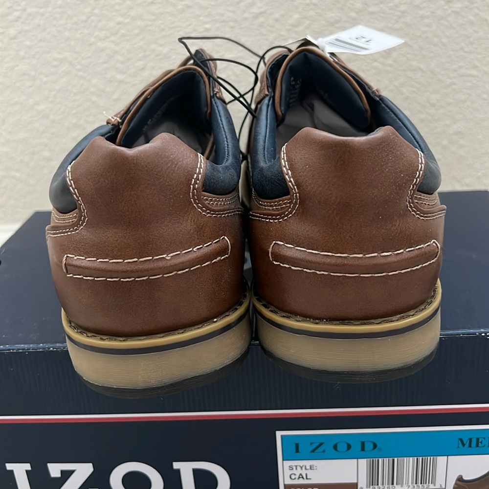 IZOD CAL Style Oxford Men Shoes, size 12 - Picture 3 of 5
